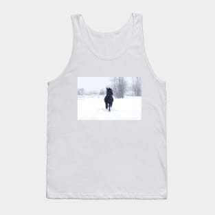 Dashing through the snow - Horse Tank Top